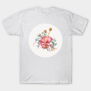 flowers and yarn T-Shirt